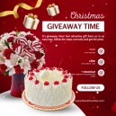 Christmas Flowers ans cake to Philippines