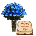 Send father's day Flower with cake to Manila