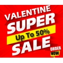 Valentines Day Sale up to 50%