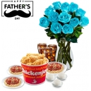 Send Father's Day Flower with Foods Combo To Manila