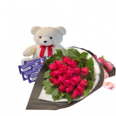 send roses with bear and chocolate to philippines