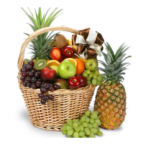 Basket of Fresh Fruits Send to Manila Philippines