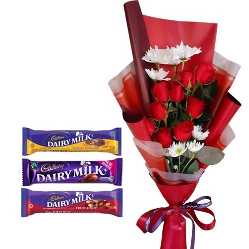 send flower with chocolate to Philippines