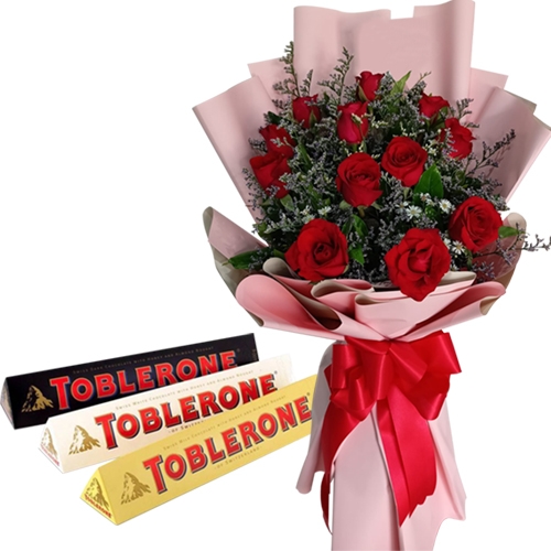 send flower with chocolate to Philippines