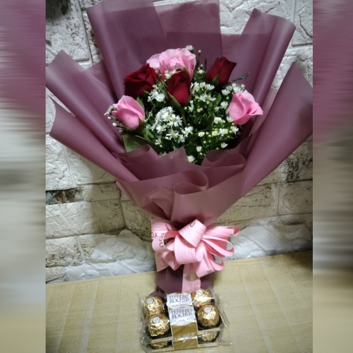 send flower with chocolate to Philippines