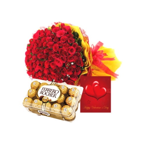 send 36 red roses with ferero rocher chocolate box to philippines