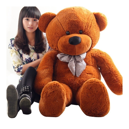 Big 4 feet brown color teddy bear