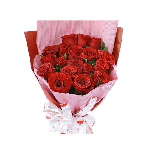 24 Red Roses bouquet Delivery to Manila Philippines