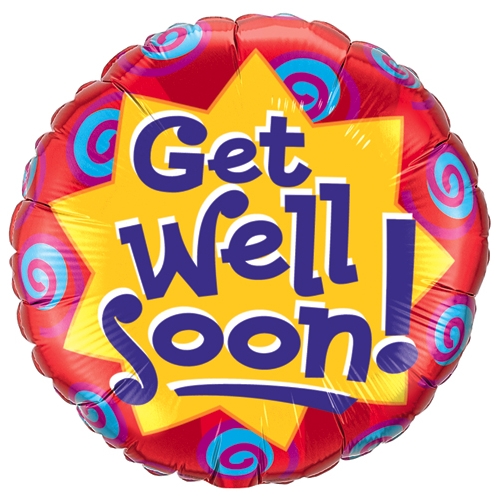 1pc Get Well Soon Balloon Send to Manila