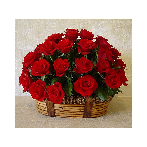 send red roses in basket to manila,send rose basket to philippines