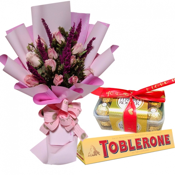 send flower with chocolate to laguna