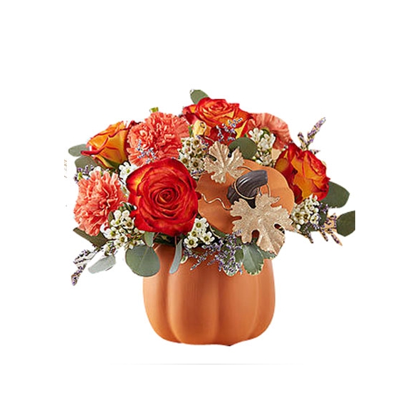 Send Flowers in Pumpkin delivery to Philippines