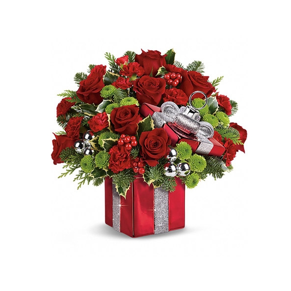 red xmas flower delivery to manila philippines