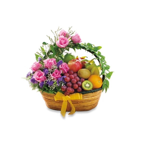 Fruits & Blooms Basket to Manila Philippines