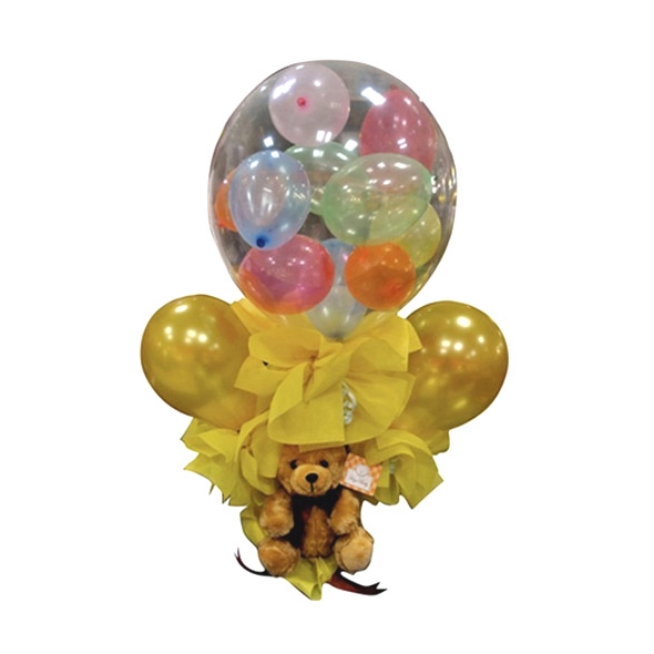 Balloons in A Balloon Bouquet