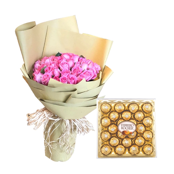 send mothers day flower with chocolate to manila