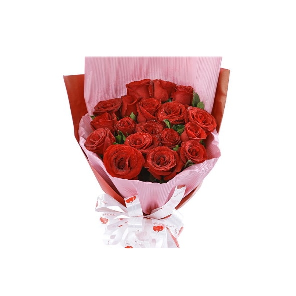 24 Red Roses bouquet Delivery to Manila Philippines