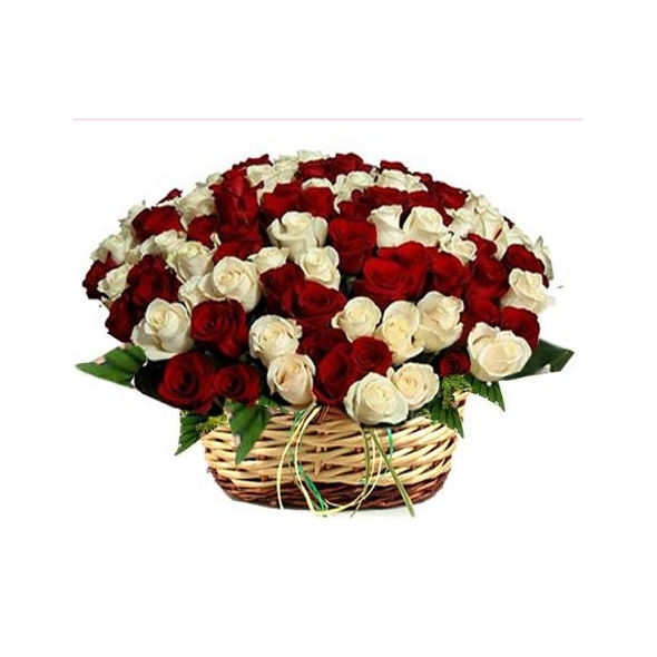 X-mas 36 roses basket  Delivery To Manila Philippines