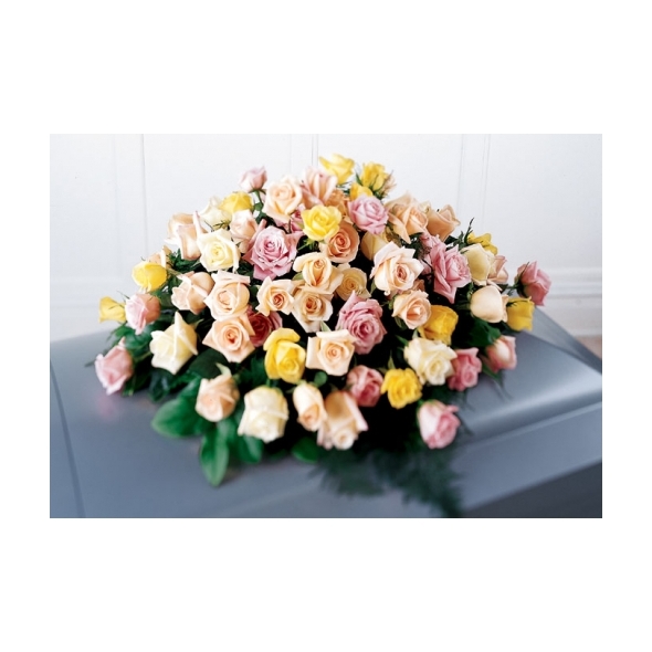 Rose Tribute Casket Spray  Delivery to Manila Philippines
