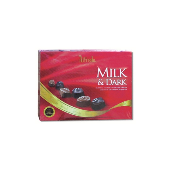 Alfredo: Milk & Dark Chocolate Box 110g Online to Manila Philippines