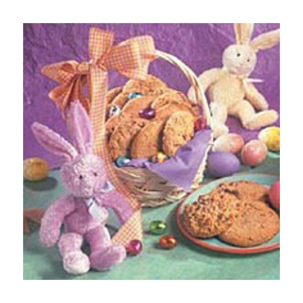 1 basket of Yummy Cookies w/ Bunny